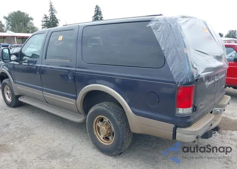 2000 Ford Excursion Limited from USA, damaged, VIN 1FMNU43S7YED28072